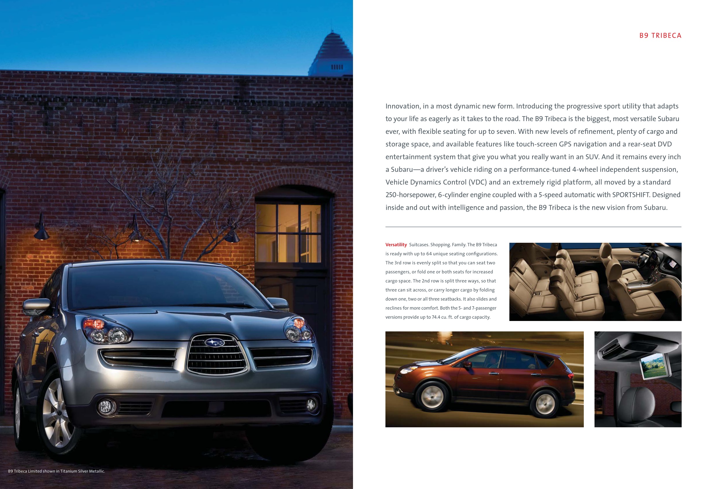 2006 Subaru Brochure Page 8